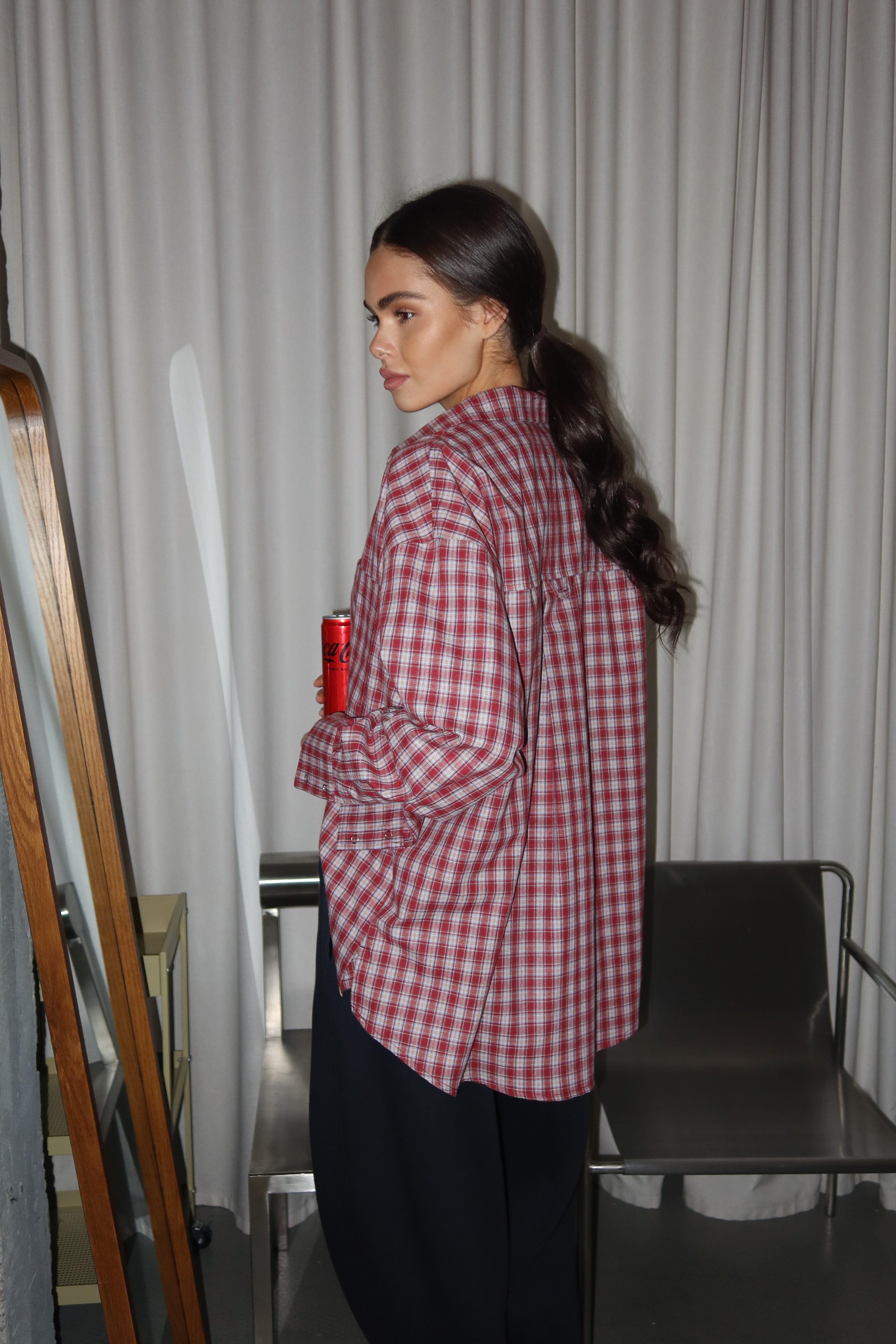 Сорочка в клітинку бавовняна