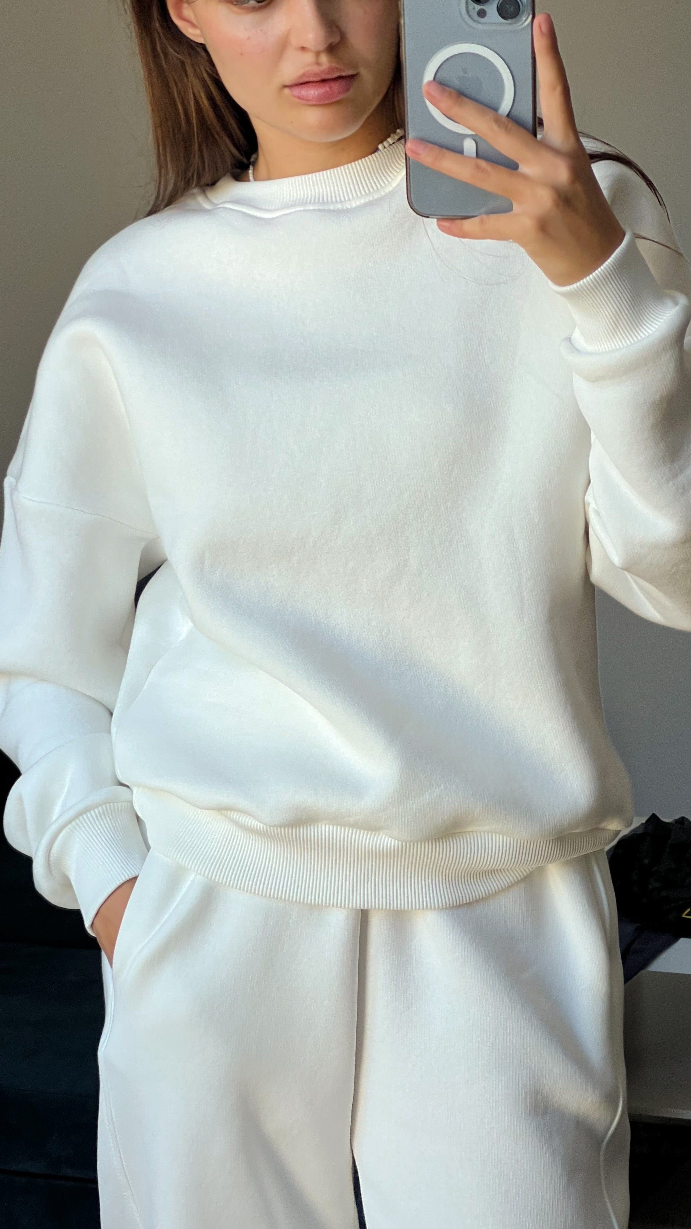 Костюм з утепленням: світшот і джогери